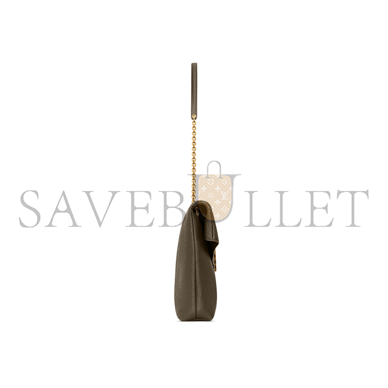 YSL CASSANDRE LARGE POUCH ON CHAIN IN LAMBSKIN 841702AACYT3212 (35*22*3cm)